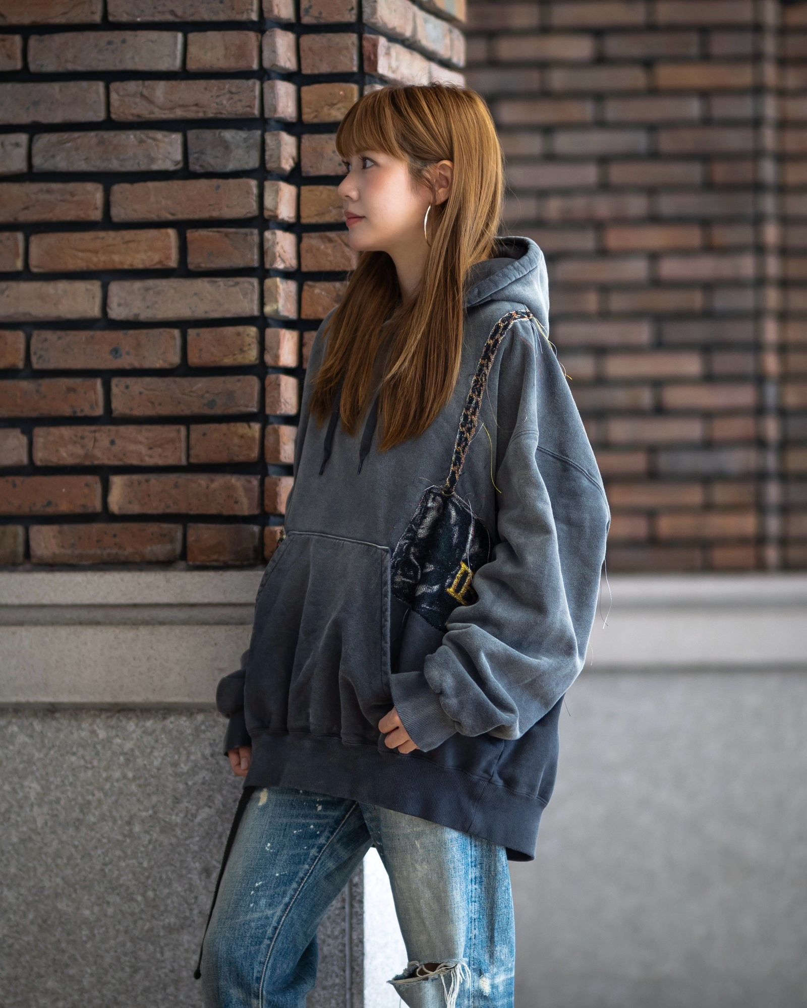 doublet 26AW TROMPE L’OEIL EMBROIDERY HOODIE style2026.7.21