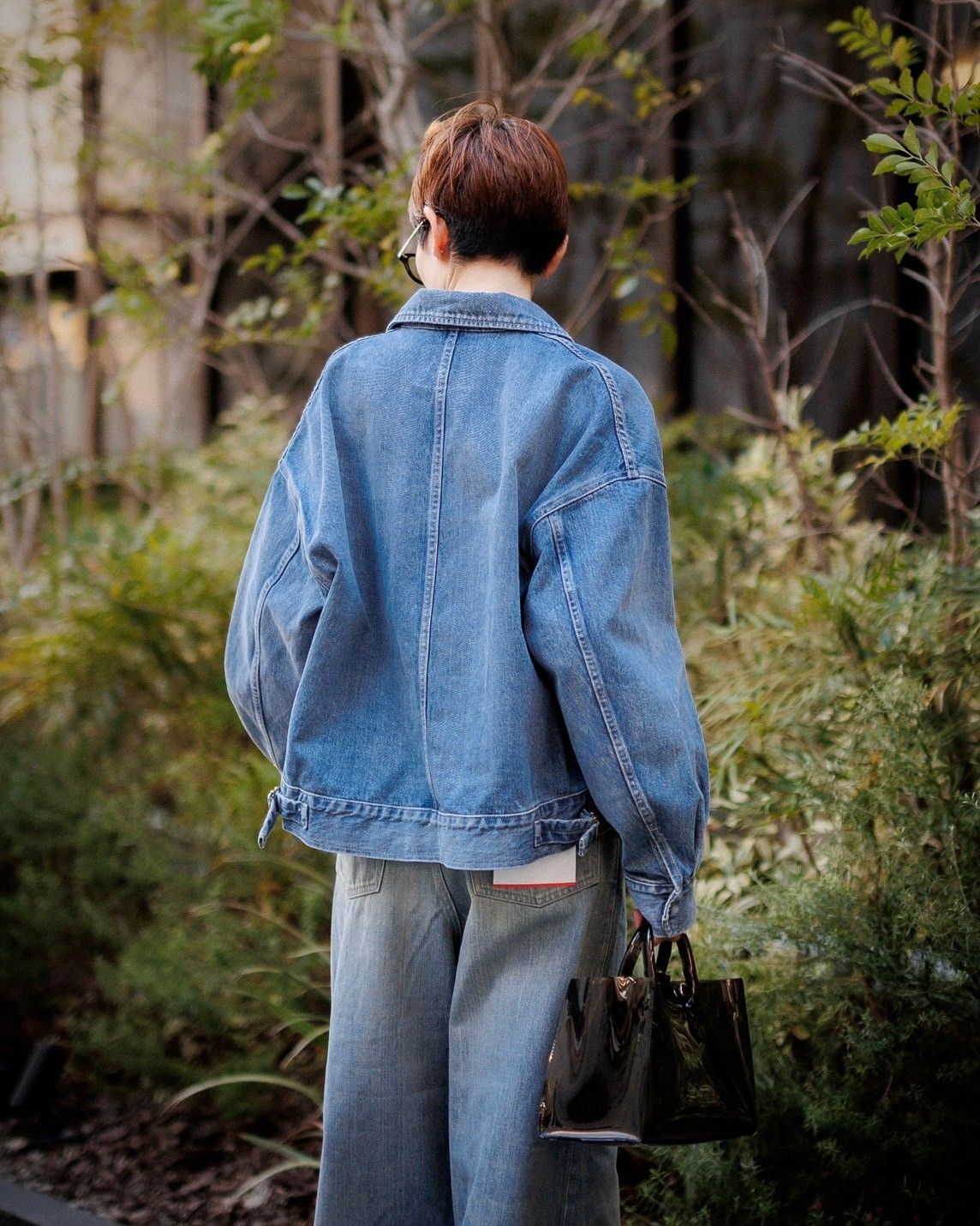 Graphpaper 25SS WOMENS Selvage Denim Zip Jacket(GL251-30191LB)INDIGO_LIGHT FADE☆1月18日(土)発売！