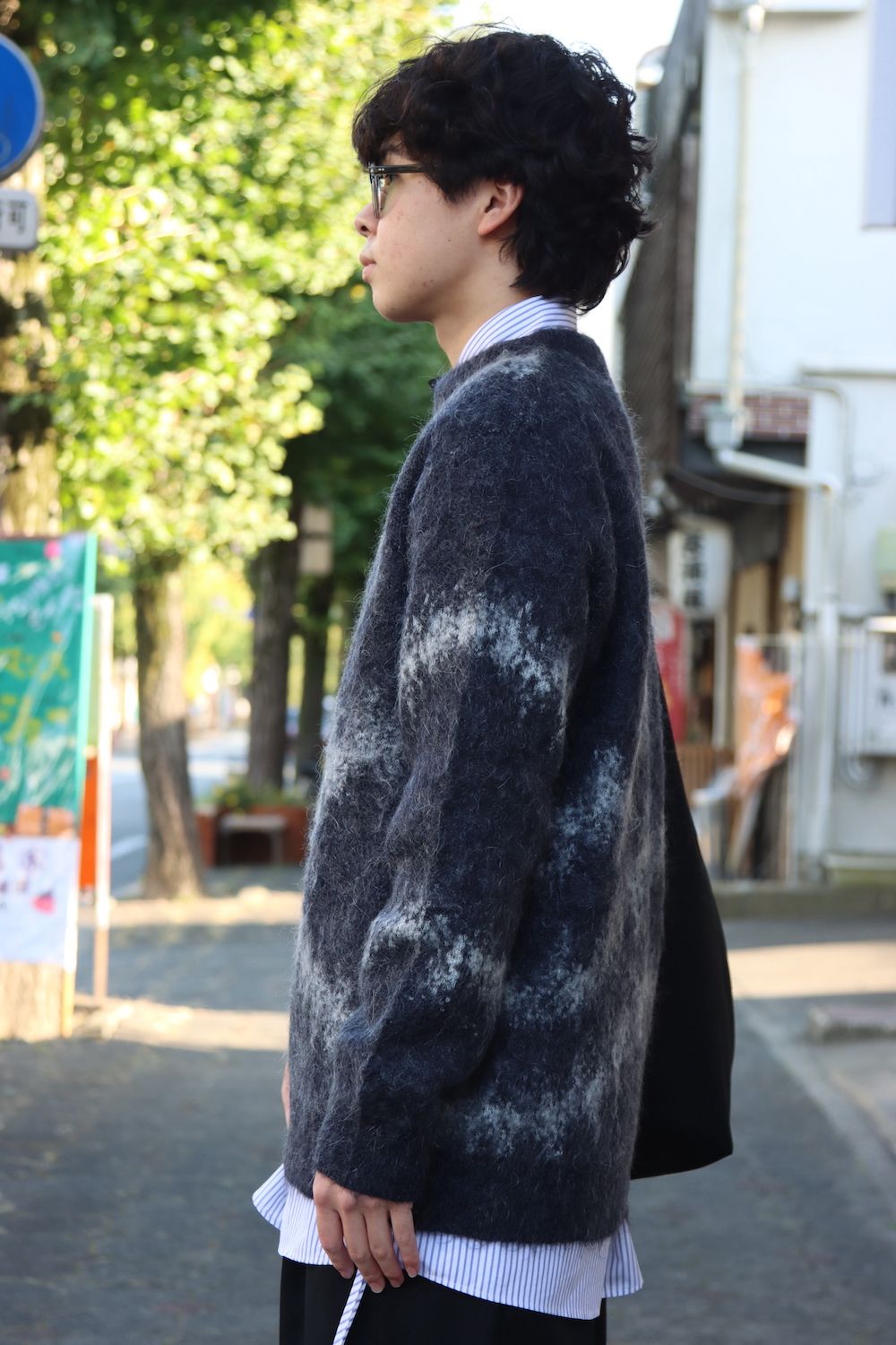 FDMTL(ファンダメンタル) / 21AW/ジャカードモヘアニット