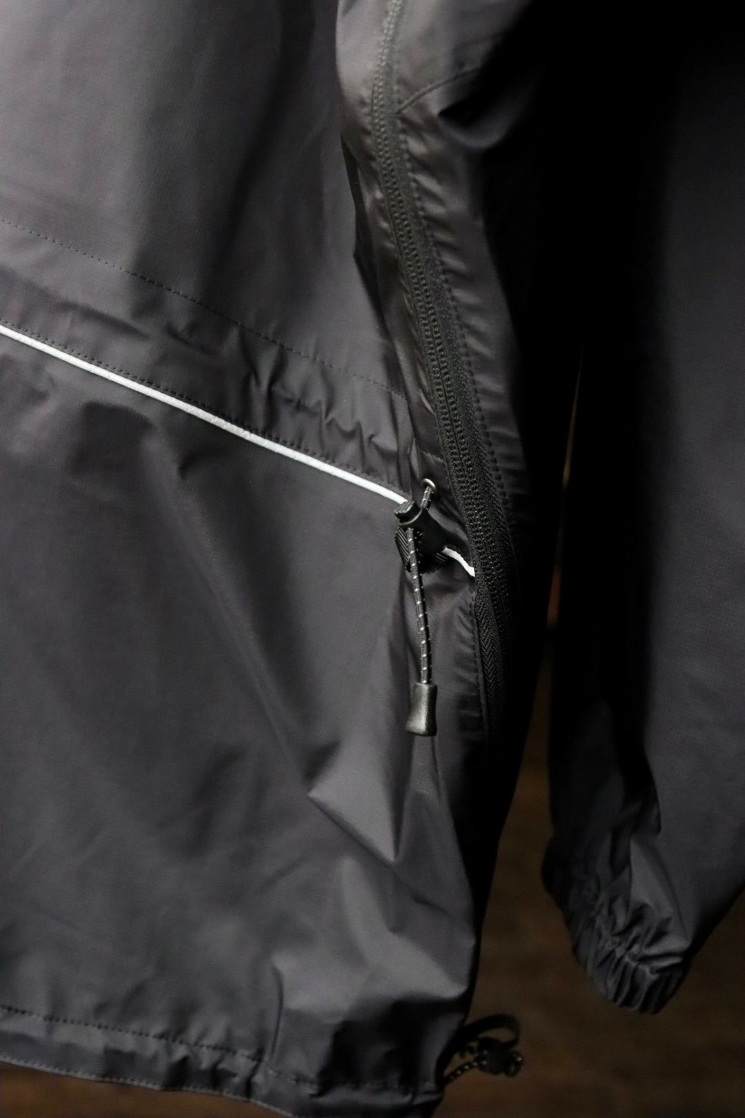 is-ness イズネス24SS 3-LAYER TRANSFORMABLE JACKET(1006SSJK01)BLACK