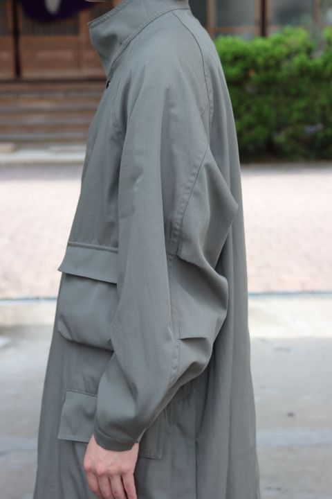 YOKE DESERT STORM OVERCOAT(YK21AW0239C) style. 2021.09.27.