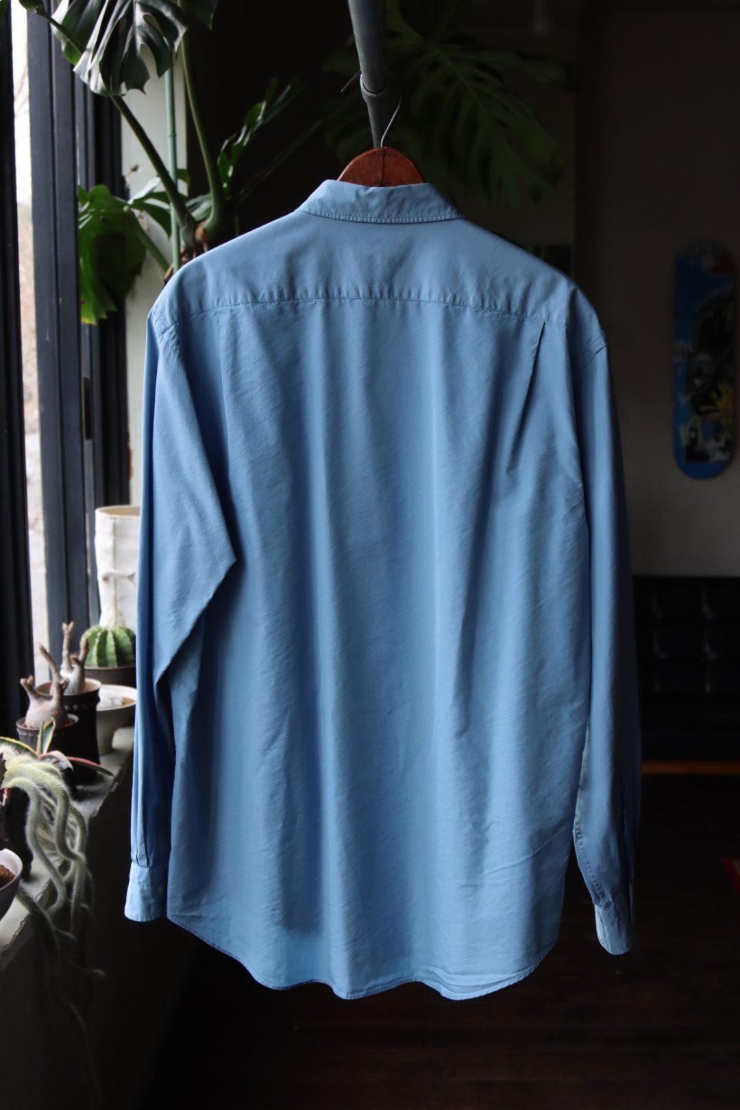 アプレッセ23SSシャツ Regular Collar Shirt(23SAP-02-09H)INDIGO