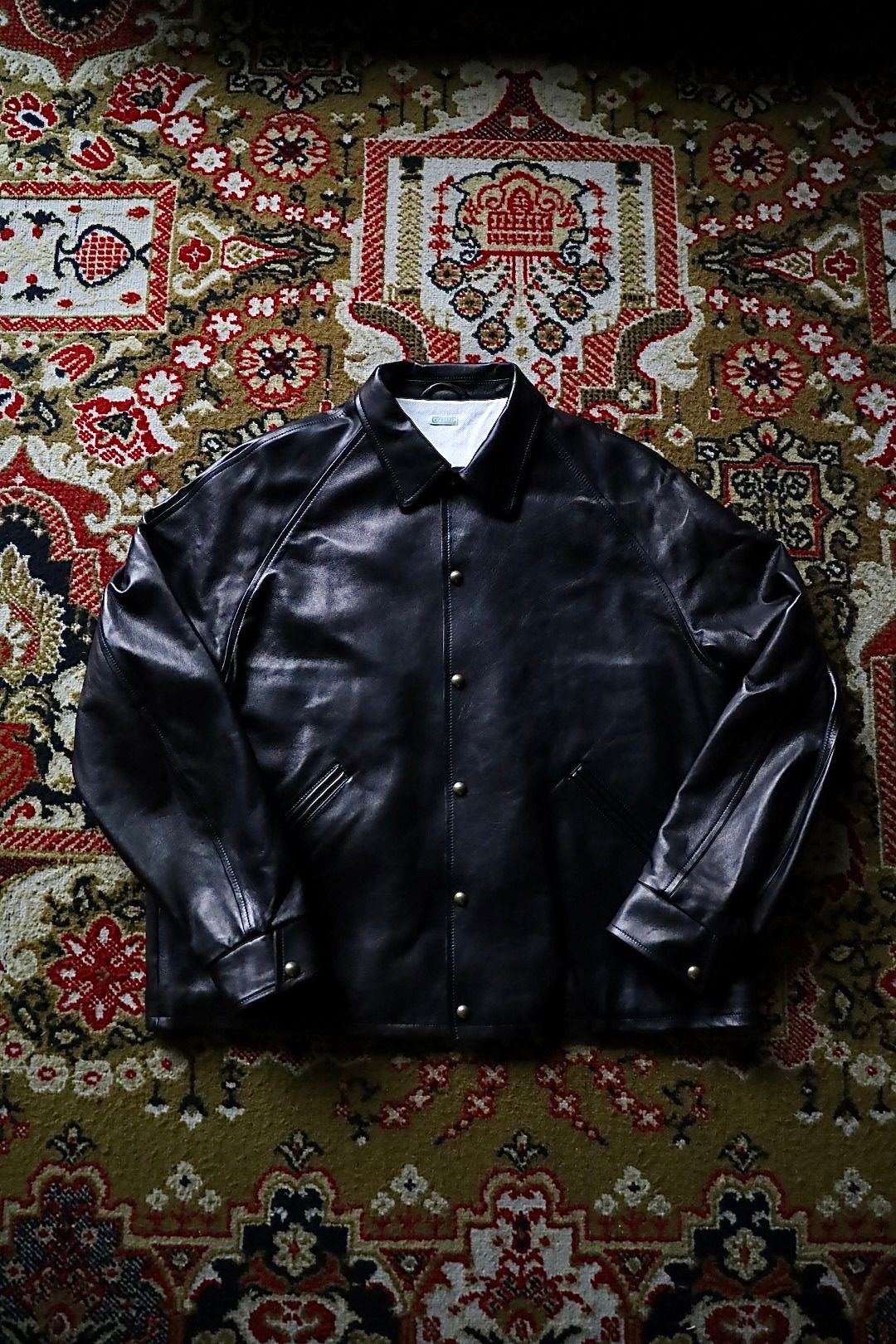 アプレッセ 2026 STYLE2 Leather Coach Jacket(26AAP-01-01)BLACK☆9月5日(土)発売！