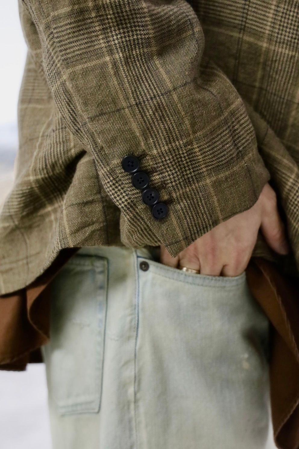 アプレッセ 2026 STYLE1 Washed Wool Linen Jacket (26SAP-01-14)BEIGE☆1月24日(土)発売！