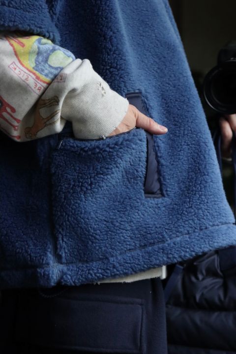 is-ness イズネス 22AW FLEECE T-SHIRTスタイル.2022.10.10.