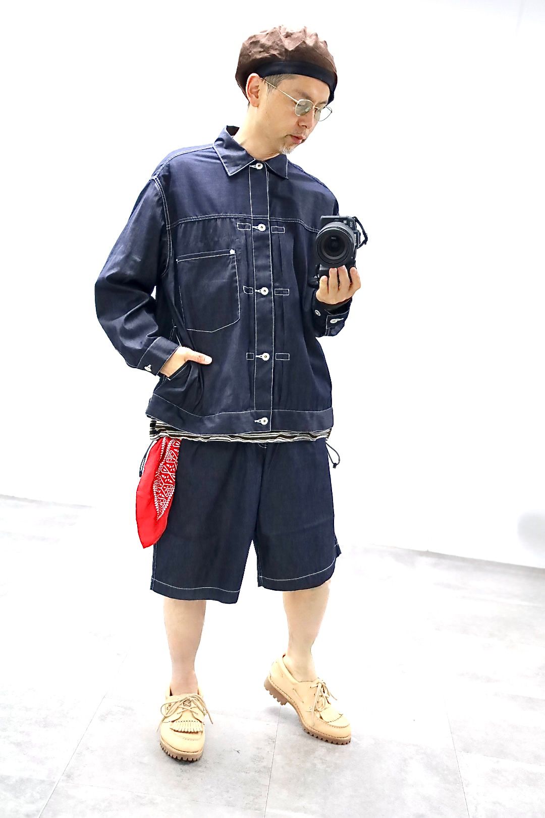 コムデギャルソンオム26SS 1stタイプデニムジャケット(HQ-J028-051)NAVY☆5月1日(金)発売！