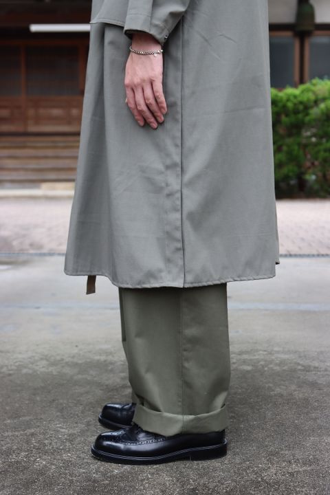 YOKE DESERT STORM OVERCOAT(YK21AW0239C) style.2021.9.13.