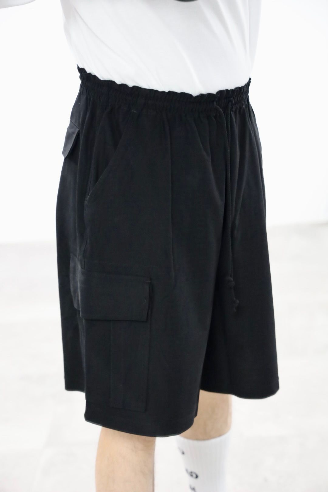 COMME des GARCONS HOMME 26SS ストレッチカルゼポロシャツスタイル