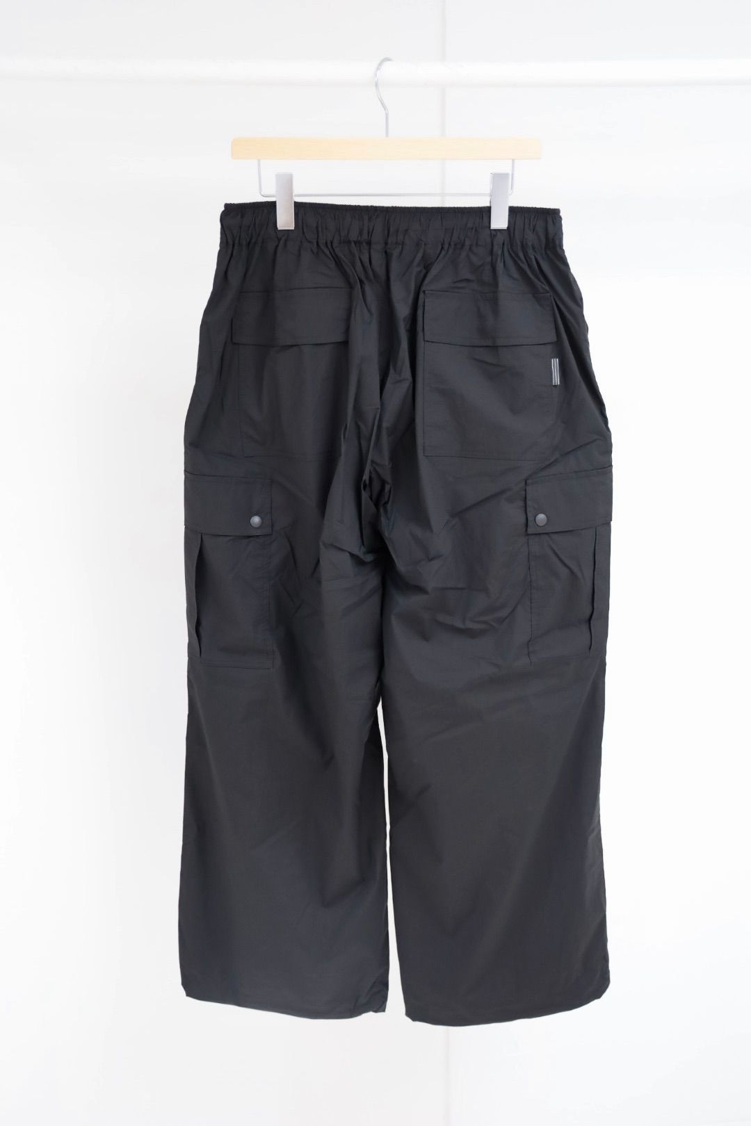 S.F.C 25FW エスエフシー PARACHUTE CARGO PANTS (SFCFW25P05)Black
