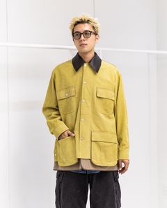 YOKE Nuback Leather Coverall Jacket (YELLOW BEIGE)10月11日(土)新作発売！