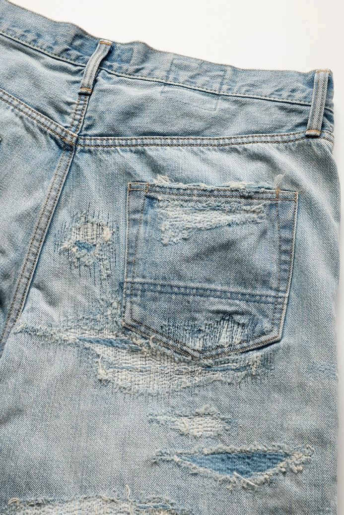 ファンダメンタル デニムCLASSIC STRAIGHT DENIM CS113(FA24MG113)INDIGO