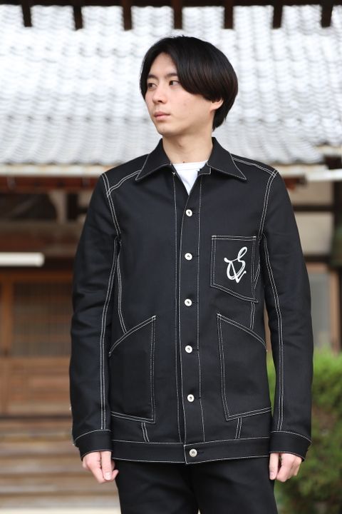 sulvam 2021SS Mens slim denim jacket & Mens boots cut denim pants style.2020.12.19.
