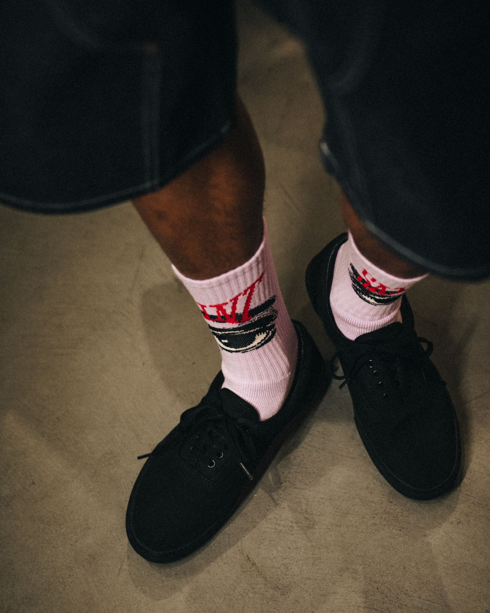 セントマイケル 26AW EYE_SOCKS(SM-MK1-0000-109)LAVENDER☆7月6日(月)発売！