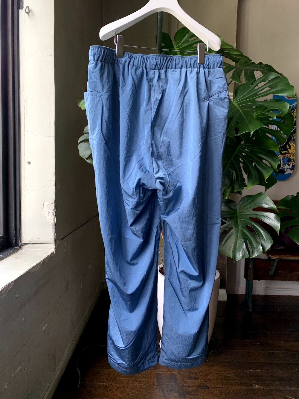 S.F.C TAPERED EASY WIDE PANTS Sax Blue-
