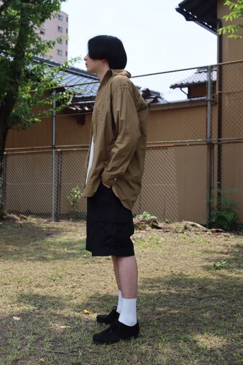 A.PRESSE Over Dyeing Military Shirt style.2022.6.17. ※6月18日(土)スタート