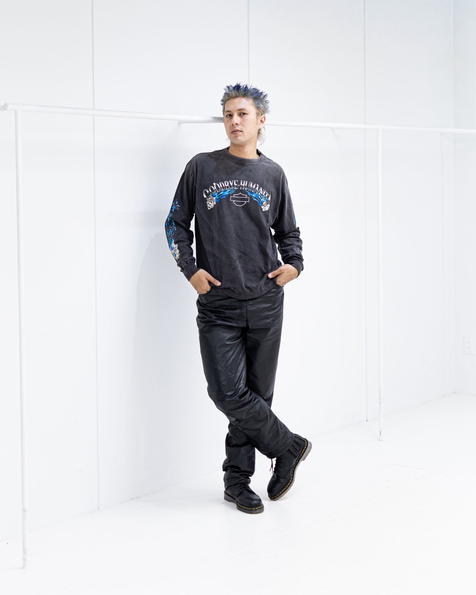 ©SAINT Mxxxxxx BTFL L/S TEE MARKスタイル！
