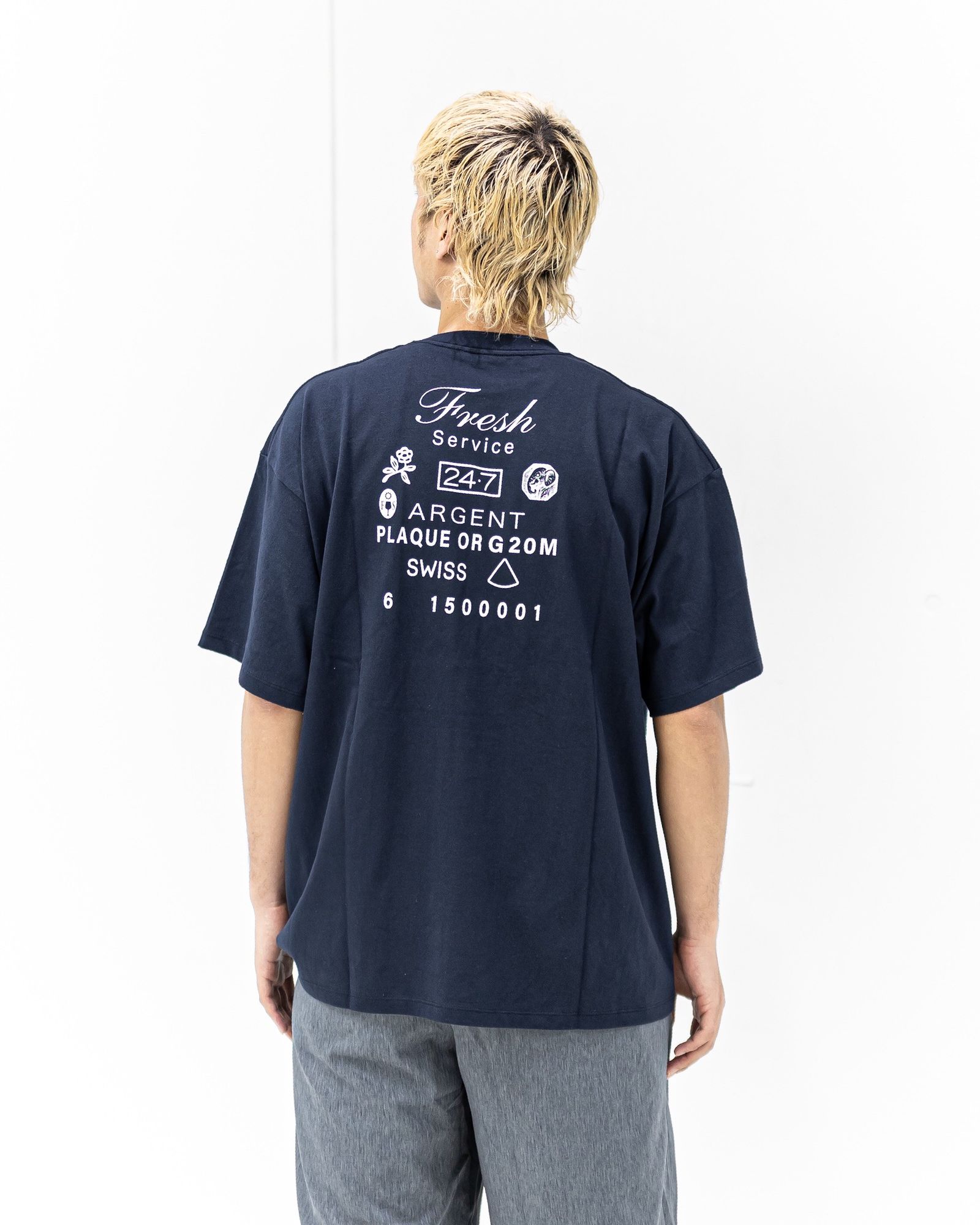 FreshService CORPORATE PRINTED S/S TEE "TIMEPIECE" (NAVY) 新作発売！