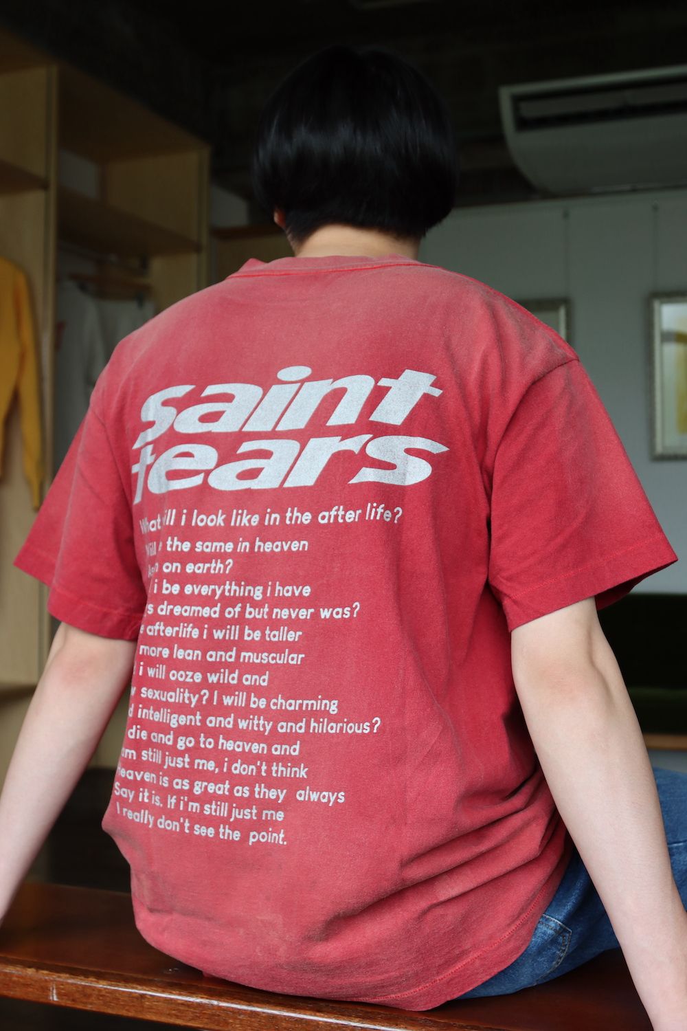 ©SAINT M×××××× STT_TEE_YES(SM-S21-0000-045) style.2021.9.3