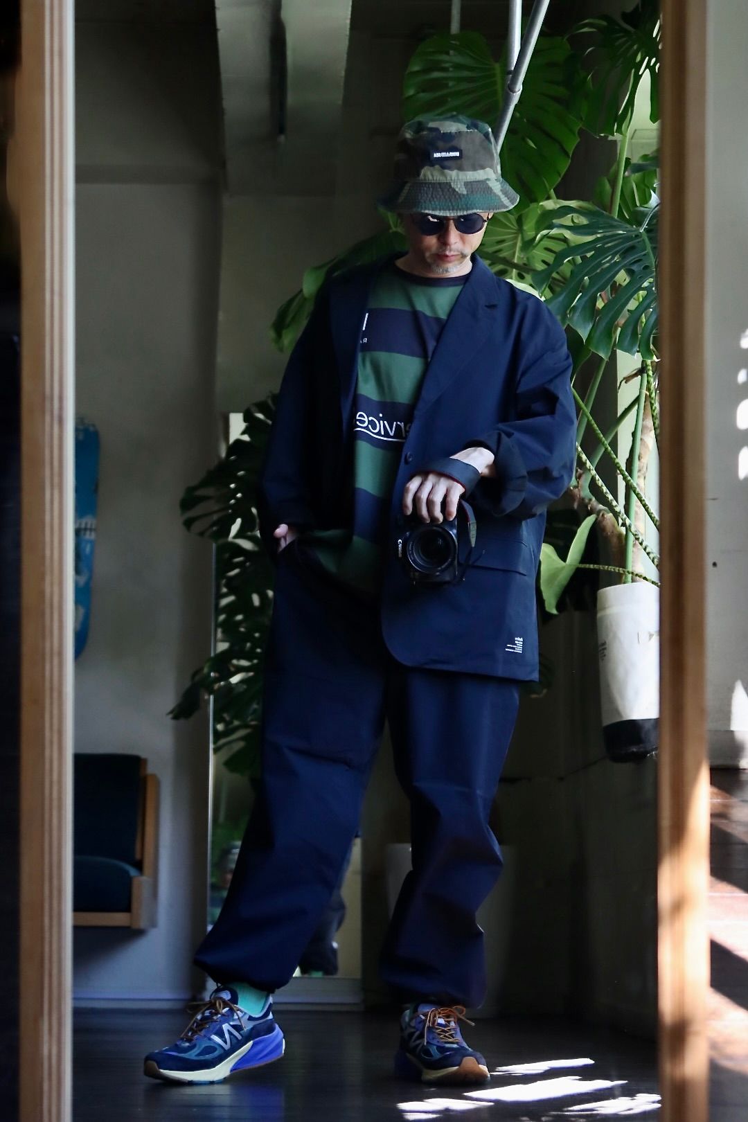 FreshService × HOUYHNHNM “EDITOR'S JACKET” & “EDITOR'S TROUSERS 