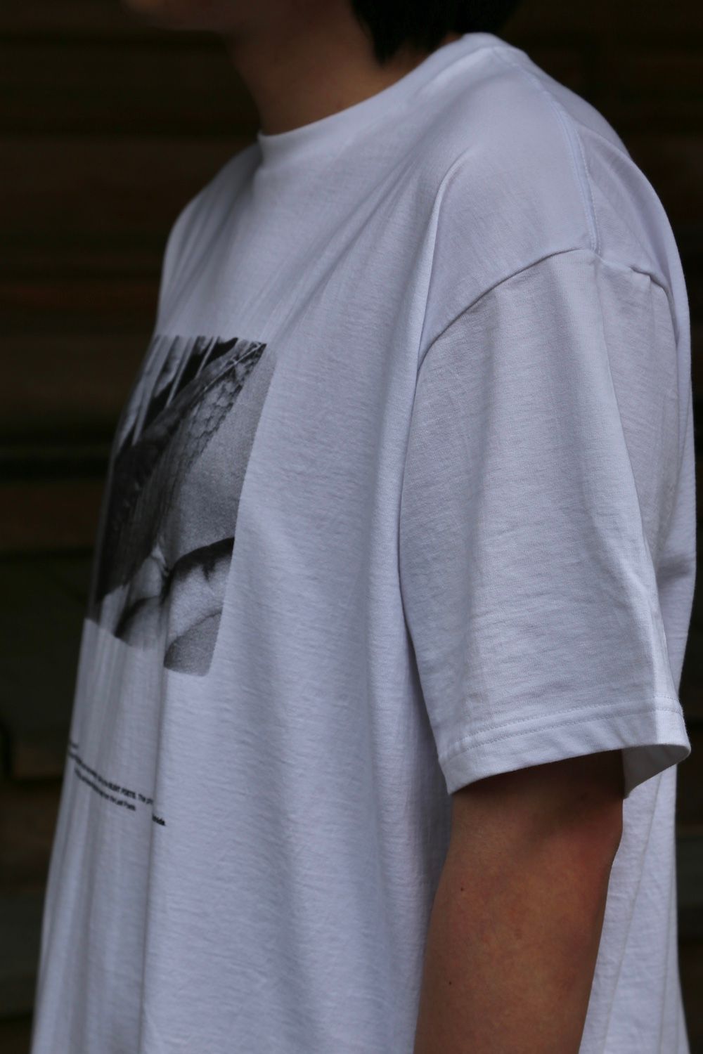 Graphpaper POET MEETS DUBWISE for Graphpaper Oversized Tee “WORDS AND SILENCE” style.2021.4.17.