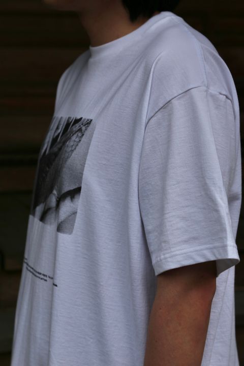 Graphpaper POET MEETS DUBWISE for Graphpaper Oversized Tee “WORDS AND SILENCE” style.2021.4.17.