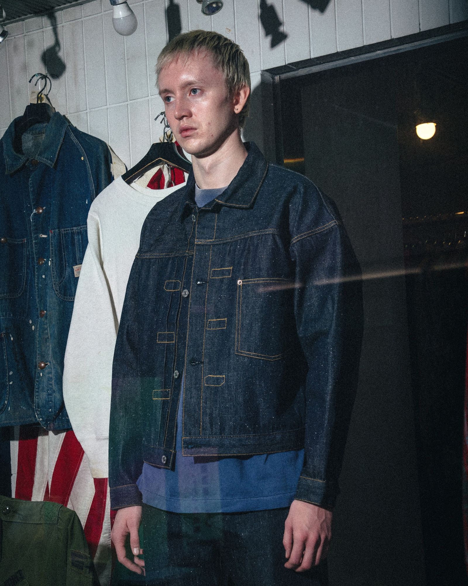 セントマイケル 26SS BBJ_DENIM JACKET/REGID(SM-MK8-0000-C45)BLUE☆3月20日(金)発売！