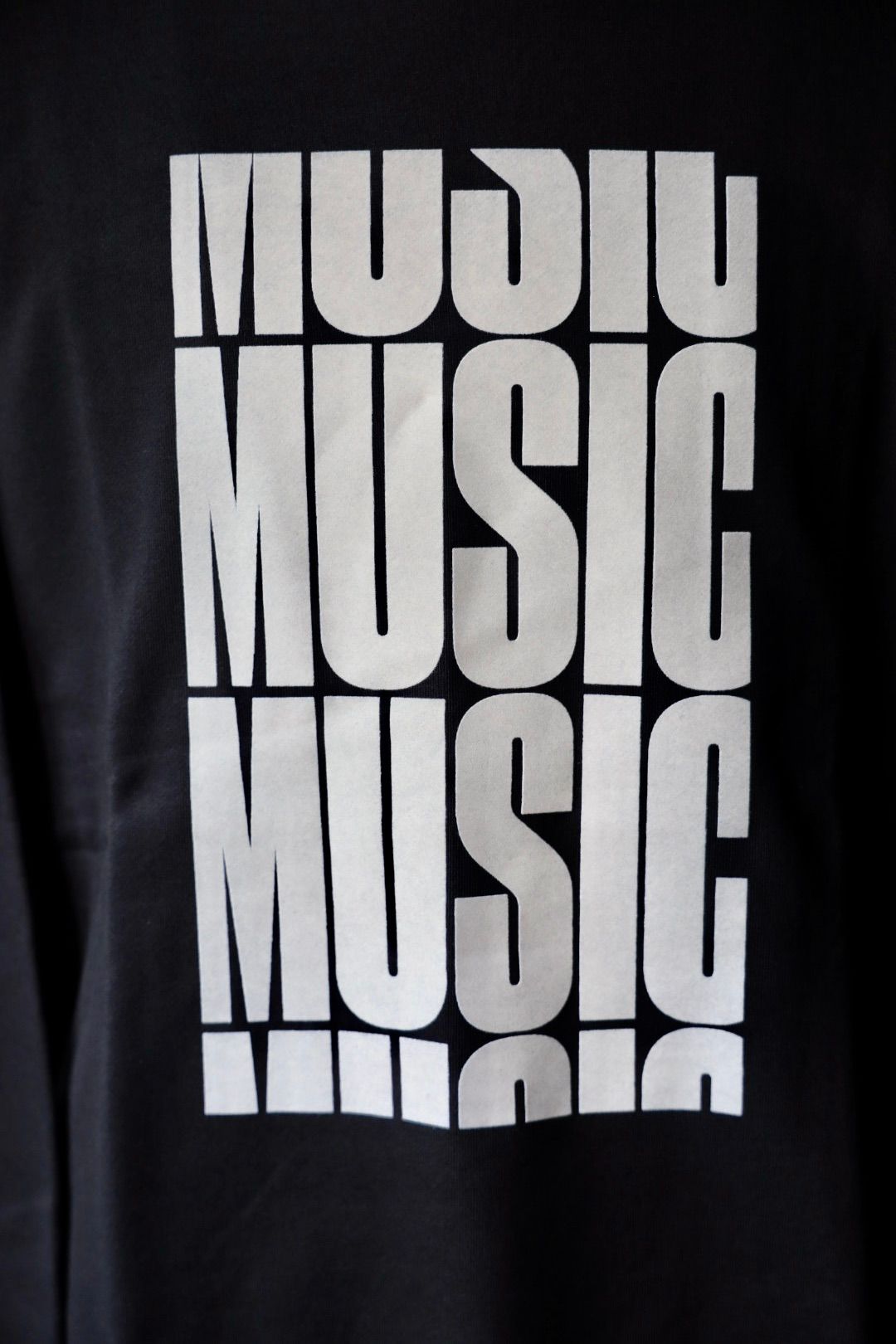 イズネスミュージック 25AW DELAY SWEAT SHIRTS (IMP6_17_MUSIC DELAYSW01)BLACK☆新作発売！