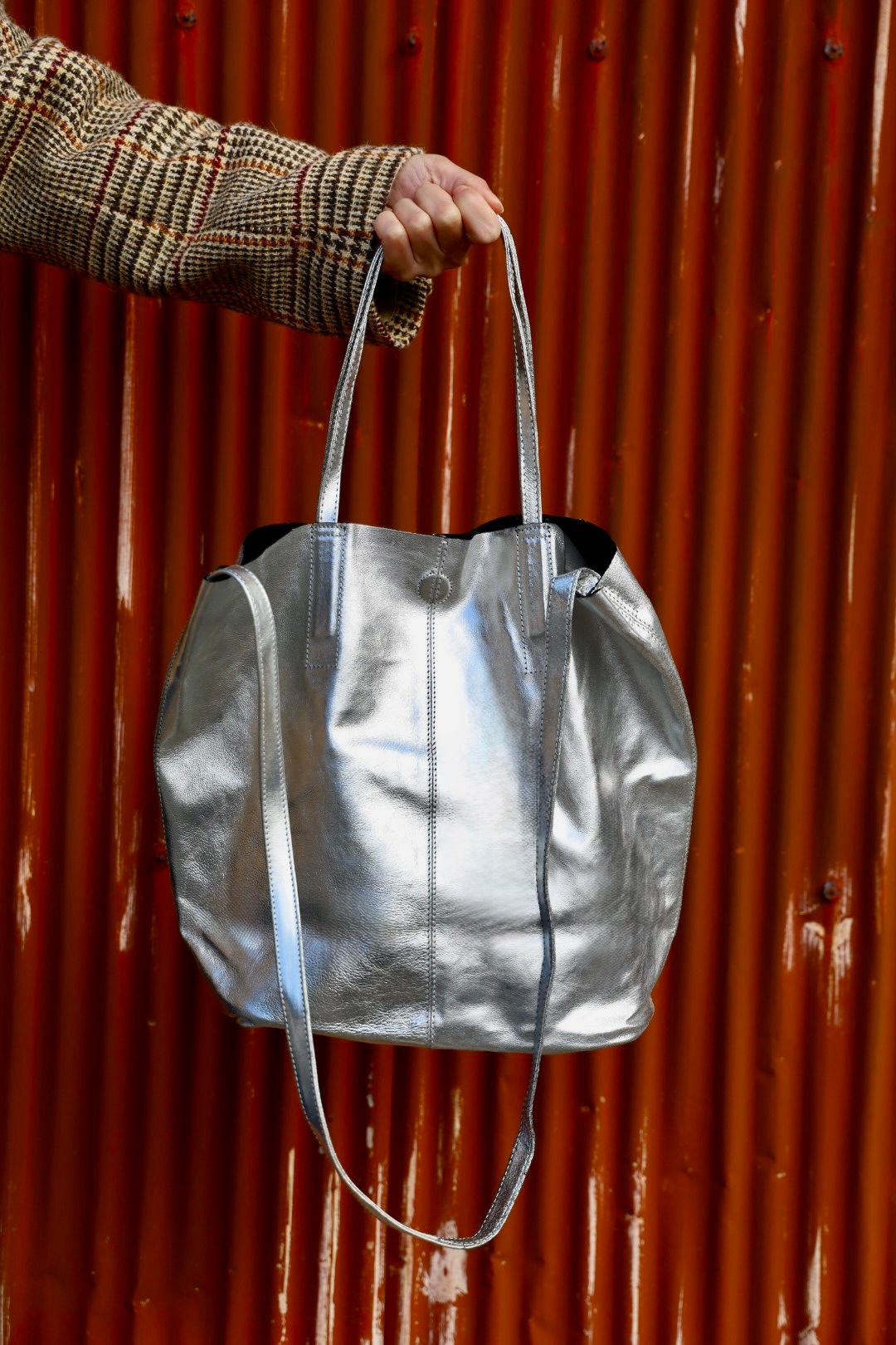 Morphée - Morphee / モルフェ 3WAY MIDIUM TOTE（LONG）SILVER