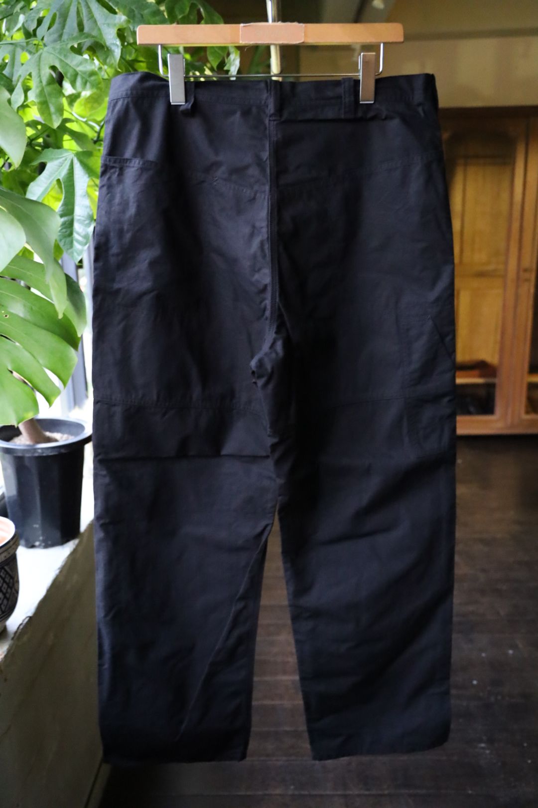 ファウンダ DOUBLE KNEE PANTS (015FD252014)BLACK
