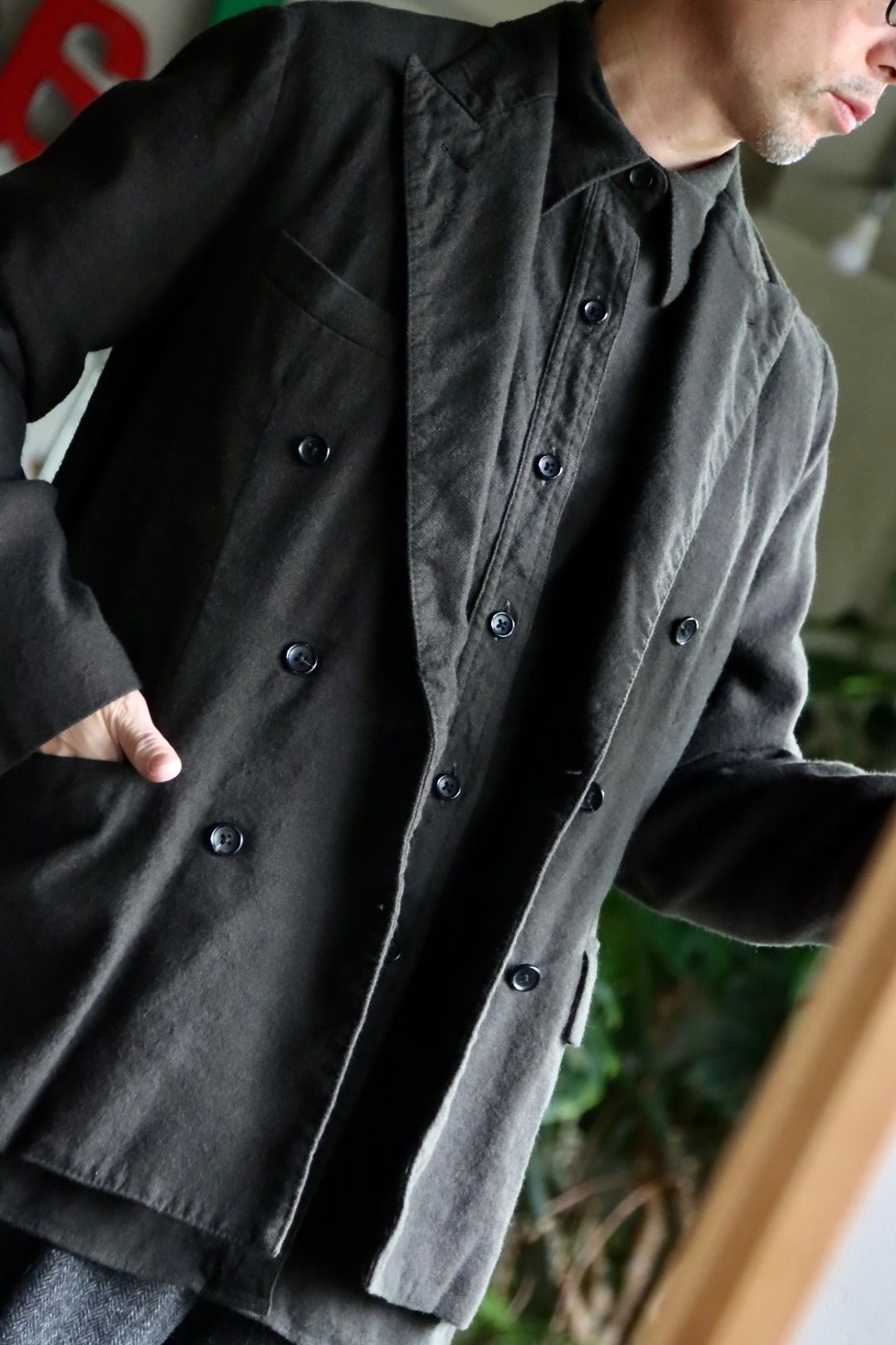 アプレッセ22FW Double Breasted Jacketスタイル.2022.9.26.