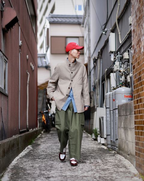 A.PRESSE アプレッセ23SSハンティングジャケットHunting Jacketスタイル
