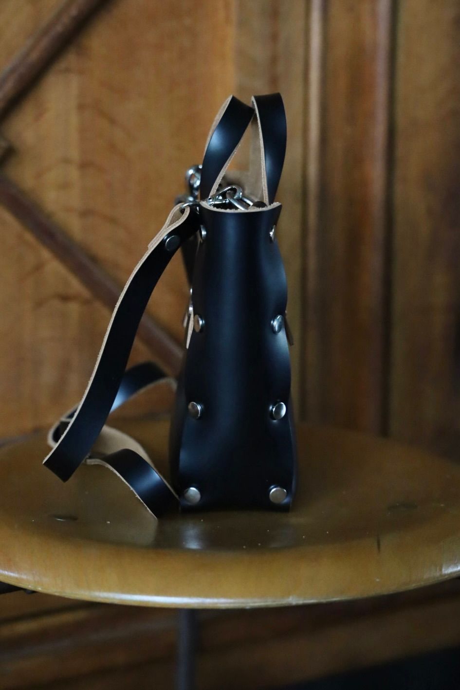 エンダースキーマ  ハンドルバッグ assemble hand bag tall XS (yv-b-atx)black