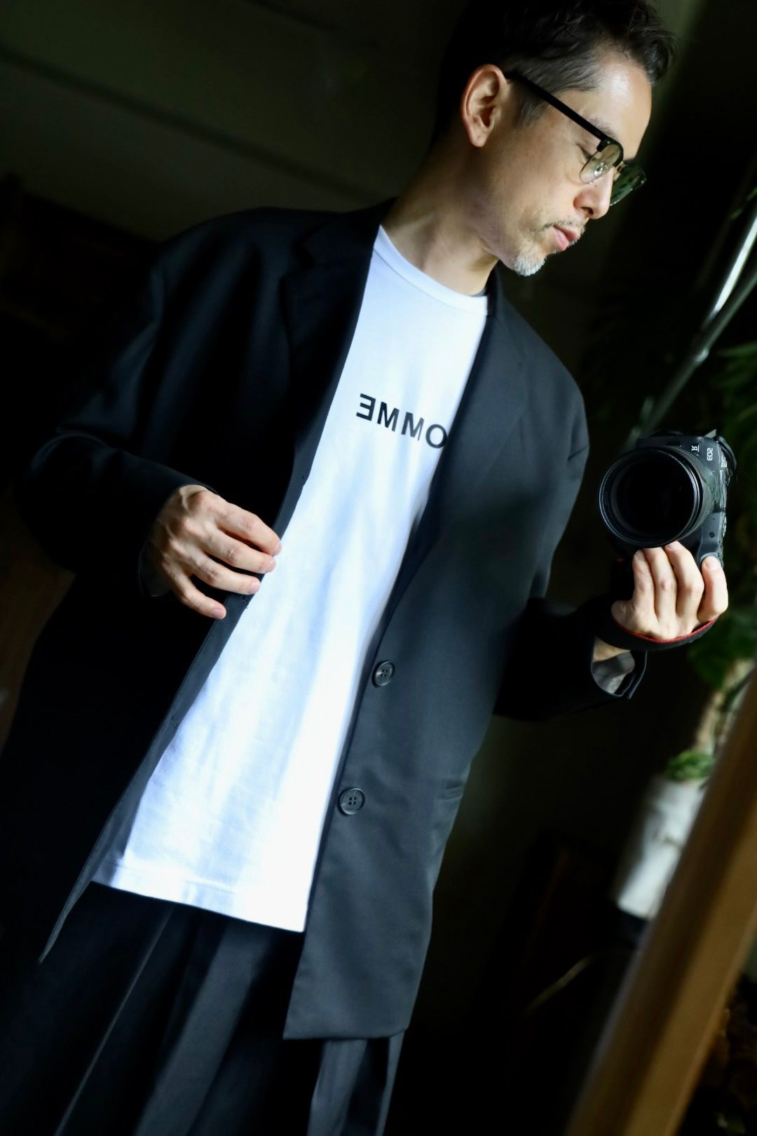 COMME des GARÇONSウールジャケット COMME des GARCONS HOMME ウールサージ3Bジャケットスタイル