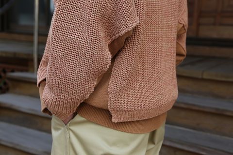 YOKE 5G CONNECTING RIB CARDIGAN(YK21SS0223S) style. 2021.03.24.