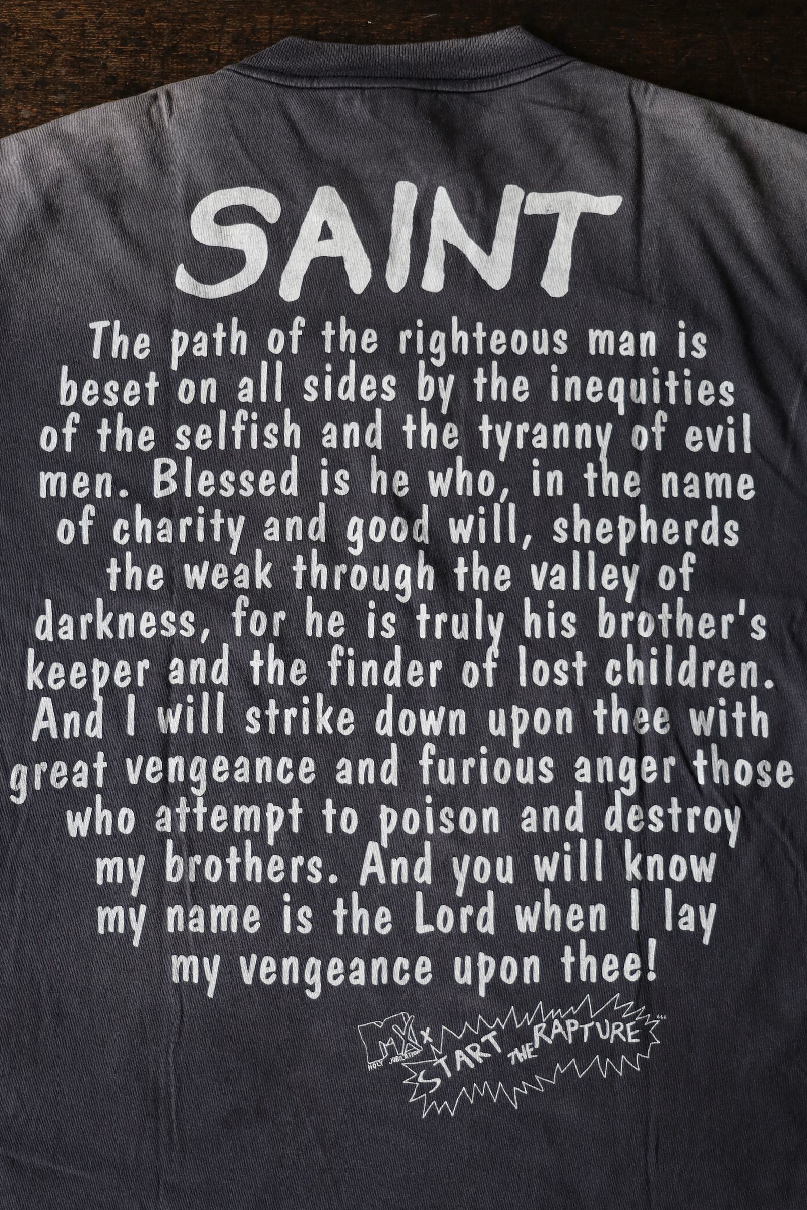 SAINT M×××××× - セントマイケル Tシャツ RAPTURE SS TEE(SM-HR8