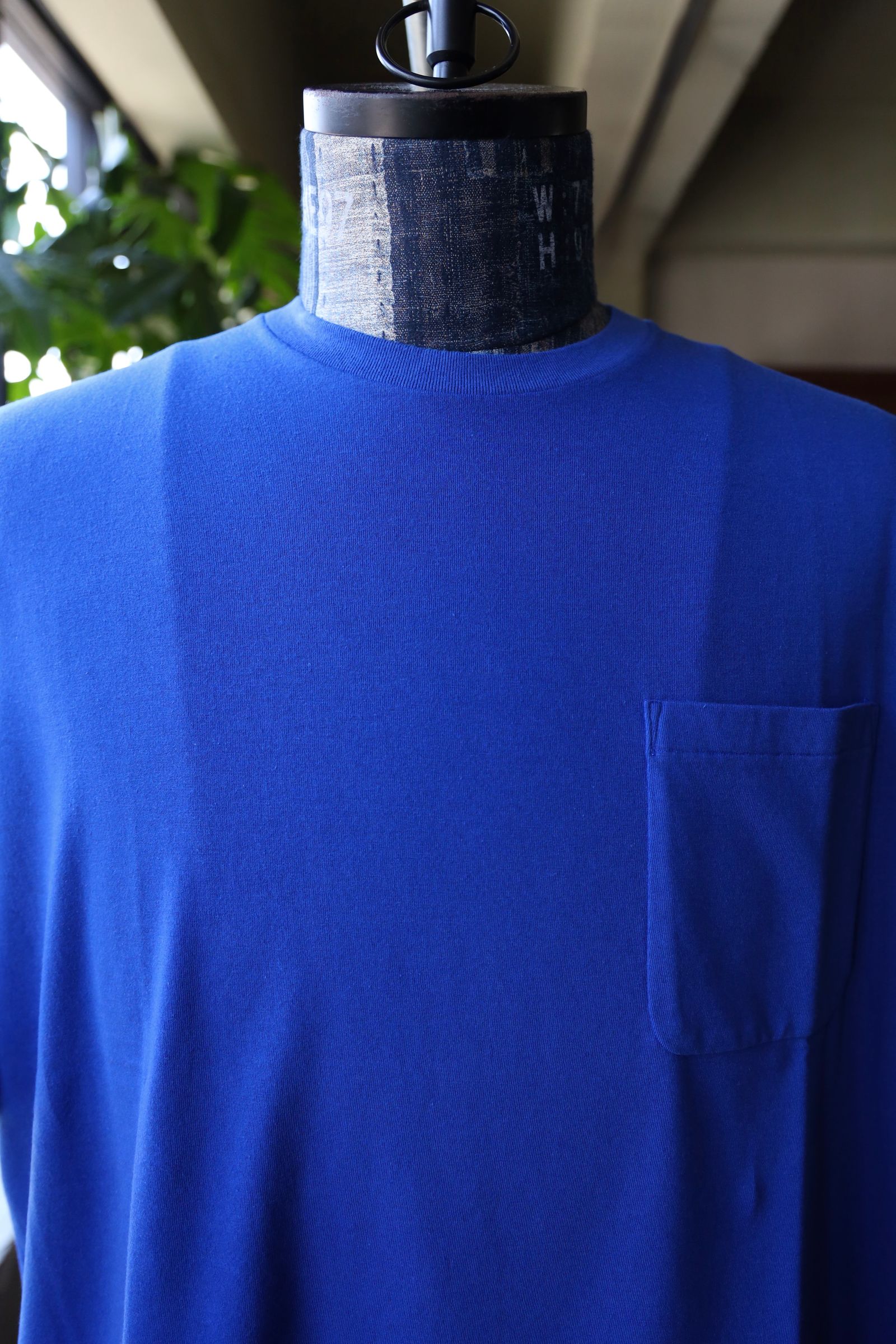 ファウンダ 25SS POCKET T SHIRT(015FD251017)BLUE