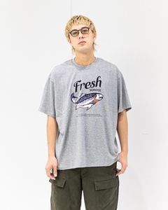 FreshService CORPORATE PRINTED S/S TEE "FISH" (H.GRAY) 新作発売！