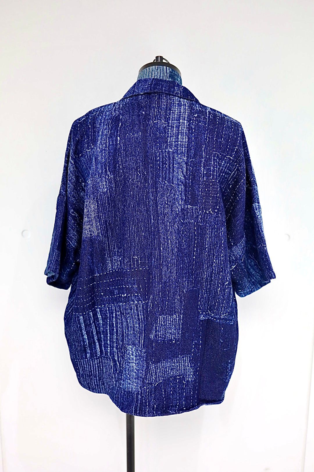 ファンダメンタル 26SS BORO S/S SHIRT RINSE(FA26SH27R)INDIGO☆新作発売！