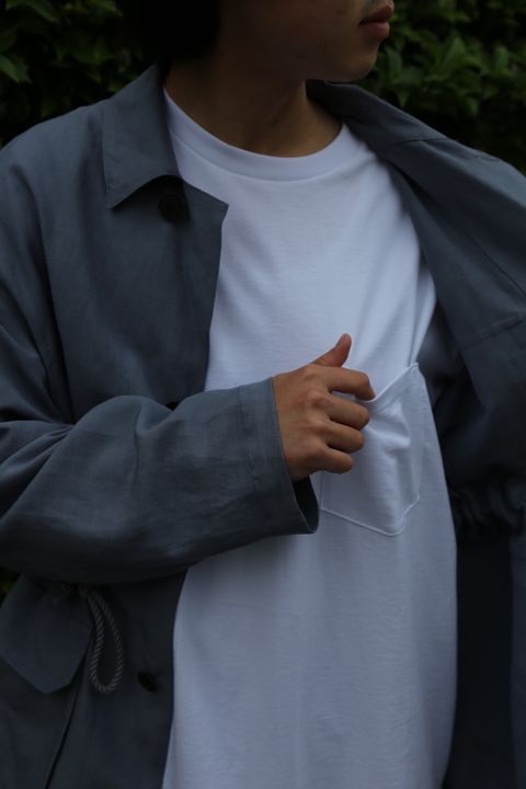 YOKE LOOSE SAFARI JACKET(YK21SS0202J) style. 2021.05.17.