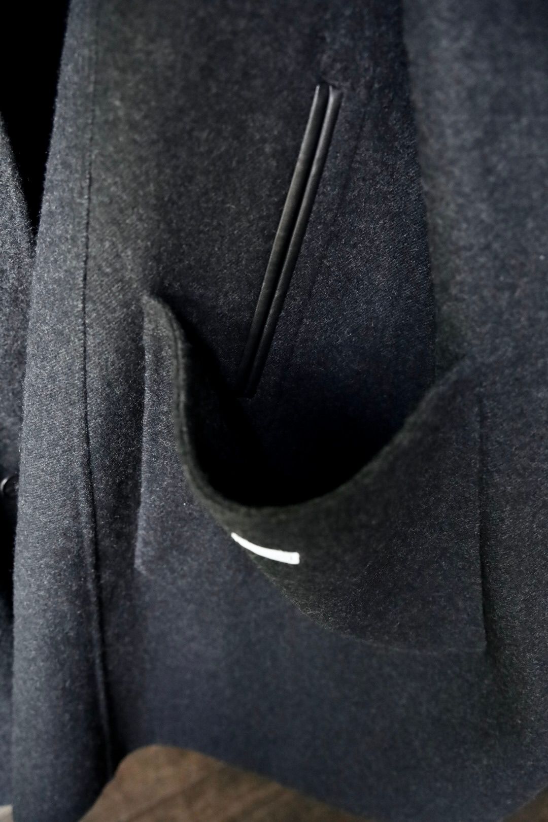 A.PRESSE - アプレッセ Cashmere Melton Long Coat(24AAP-01-11H