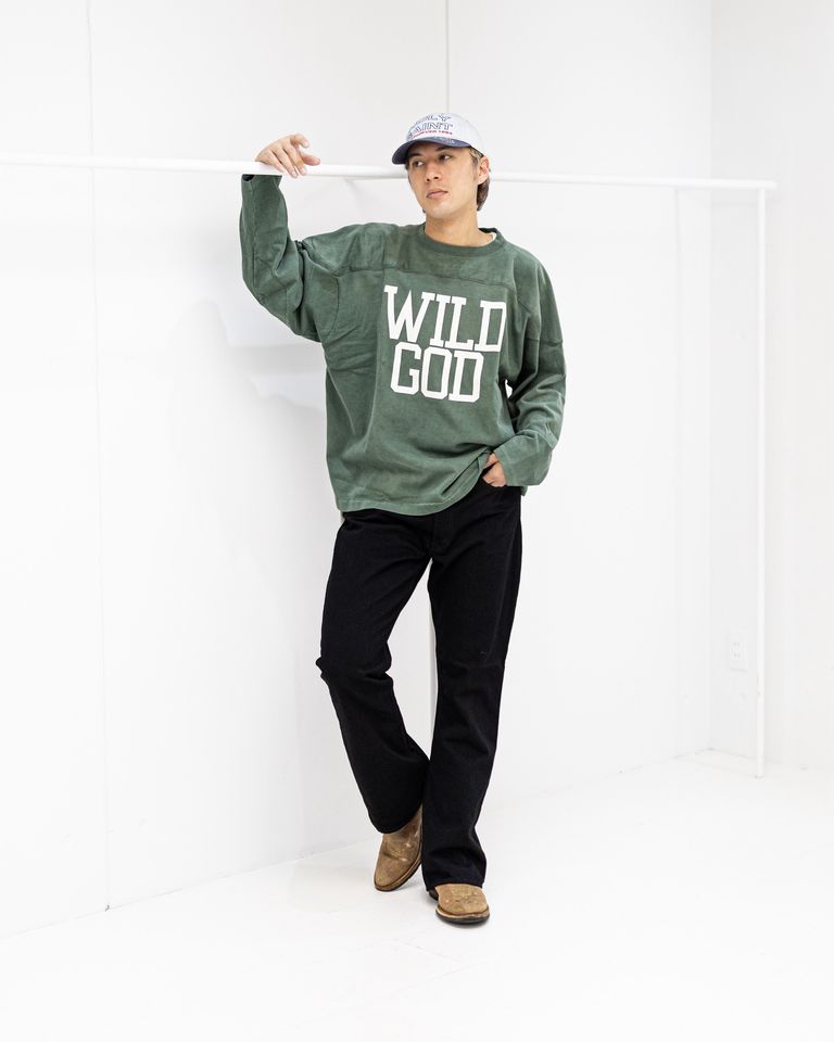 SAINT Mxxxxxx FOOTBALL SWEAT/WILD GOD  2月21日(土)新作発売！