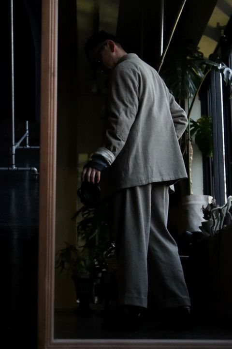 A.PRESSE 23SS Hunting Jacket & Herringbone Trousersスタイル.2023.3.5.