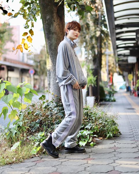 S.F.C-Stripes For Creative- 新作VELOUR TRACK JACKET SET UP style.2023.1110