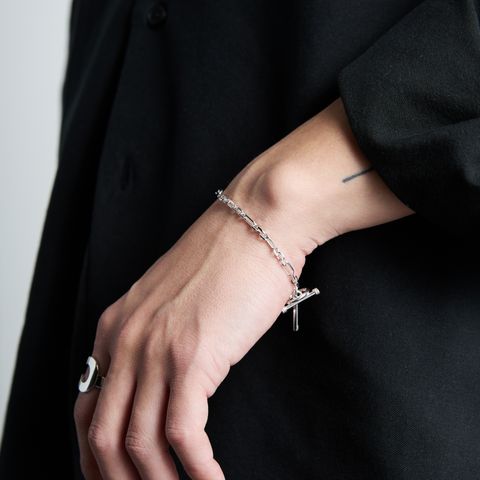 XOLO JEWELRY ブレスレット / Mix Cut Link -3mm-(XOB120)SILVER925☆6月25日(木)発売！