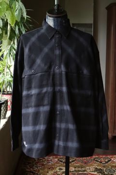 フレッシュサービス FLANNEL CHECK OVER YOKE SHIRT (FSC253-50129)BLACK★10月4日(土)発売！