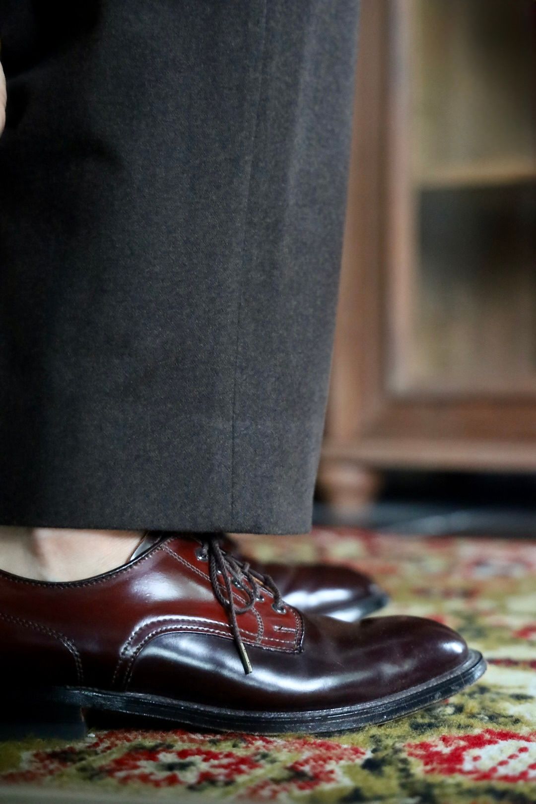 アプレッセ 2026 STYLE2 Wool Flannel Wide Trousers(26AAP-04-03)BROWN☆9月19日(土)発売！