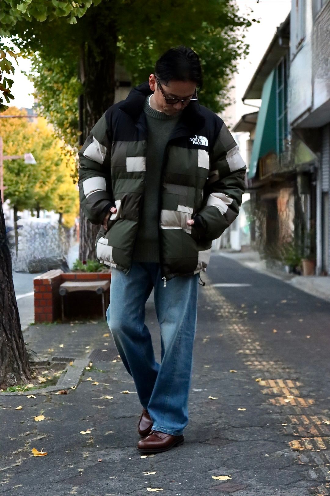 eYe JUNYA WATANABE MAN × THE NORTH FACE WネームNUPTSE JACKET ...