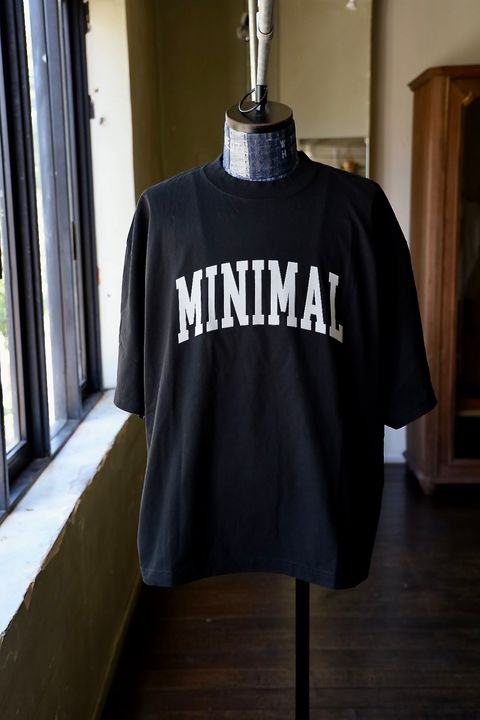 イズネスミュージック 25AW MINIMAL T-SHIRT (IMP6_08_MINIMALST01) BLACK
