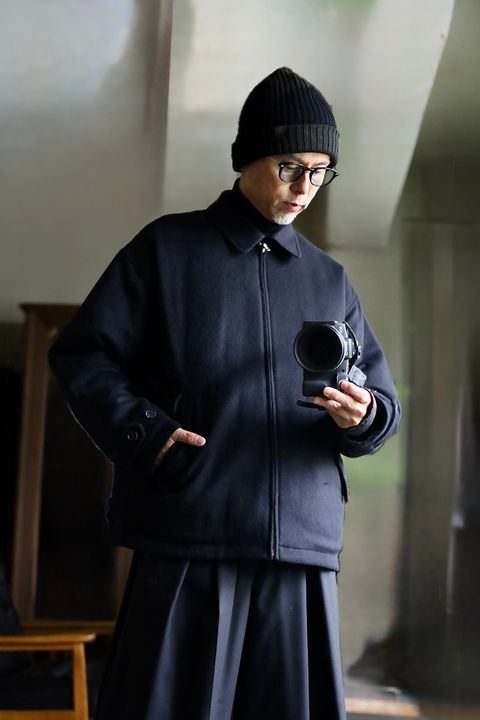 COMME des GARCONS HOMME 26FW リバーシブルキルティングジャケット"BLACK"スタイル