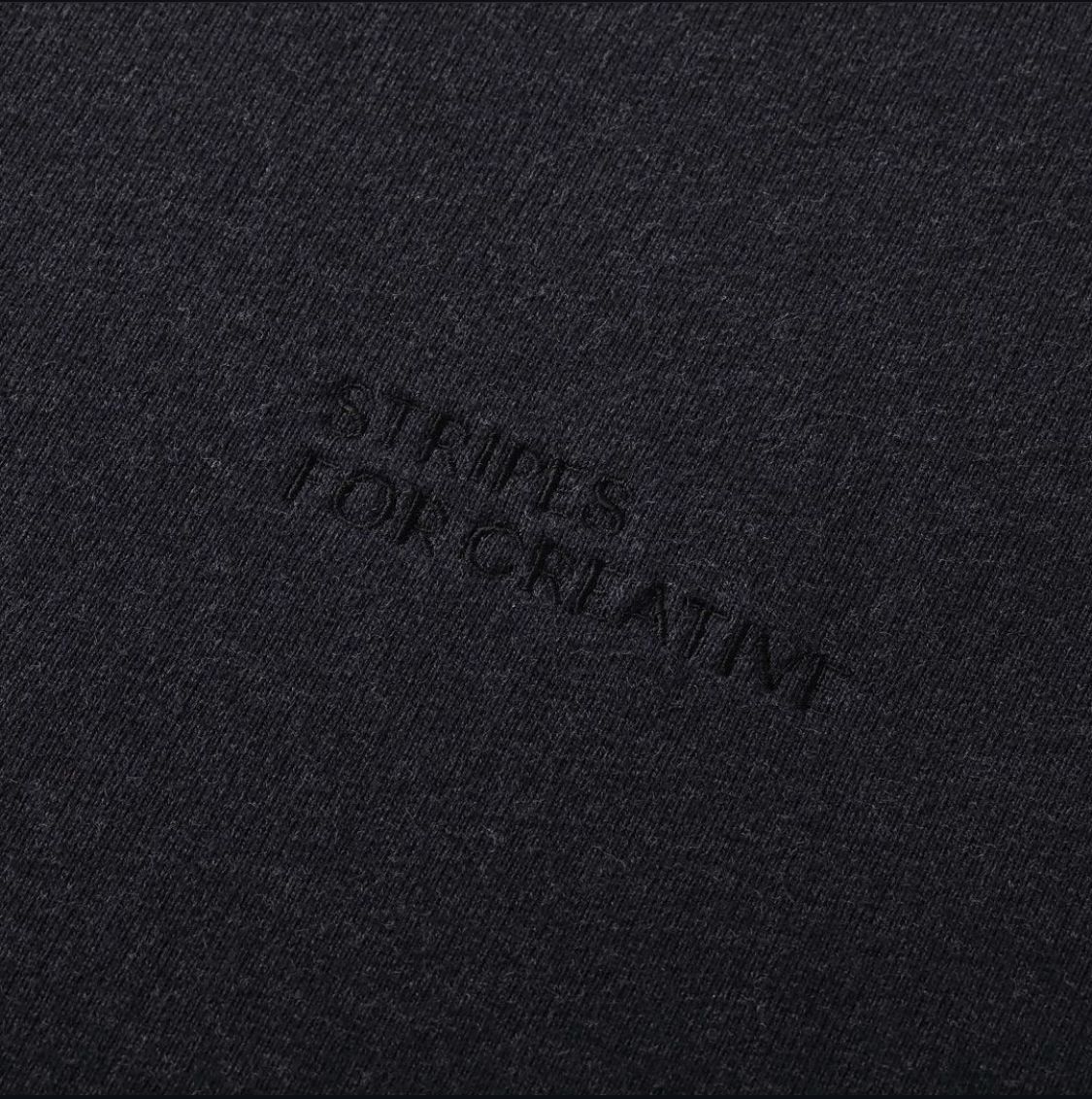 S.F.C 24FW エスエフシーSFC CREW SWEAT(SFCFW24CS01)Black Melange